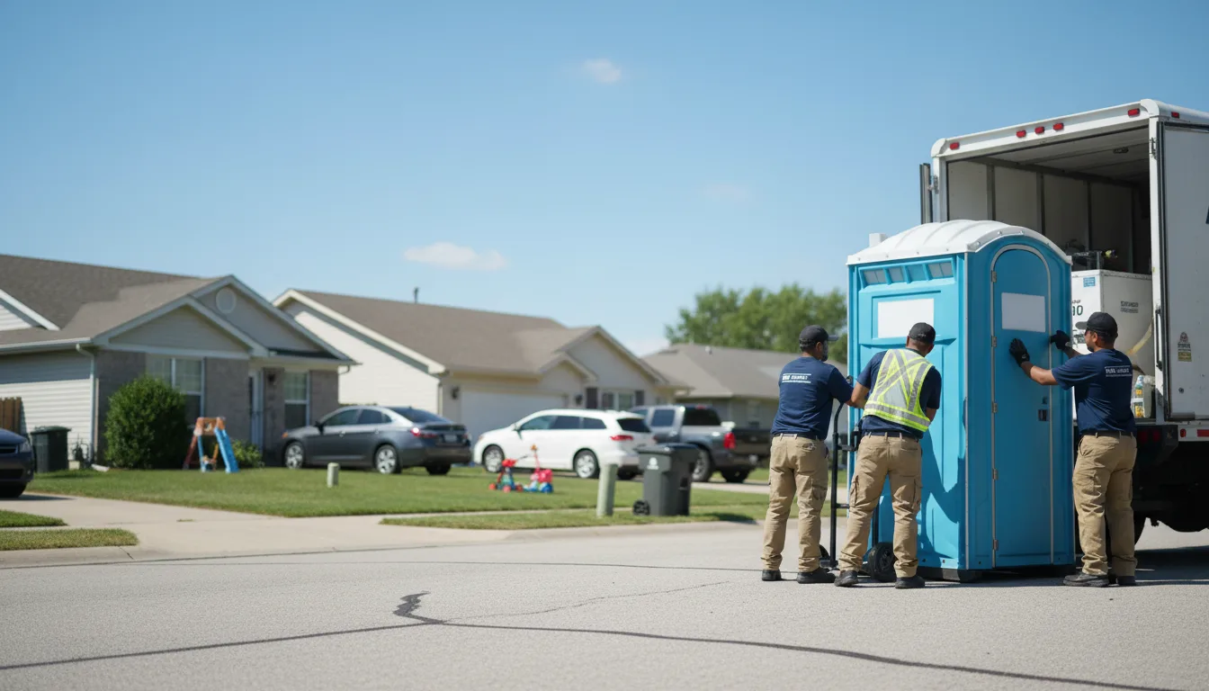 Standard Porta Potty Rentals in Gans, OK near me